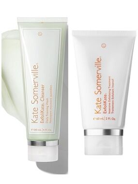 Kate Somerville ExfoliKate Duo -Cleanser 120ml  & Exfoliating treatment 60ml-NEW